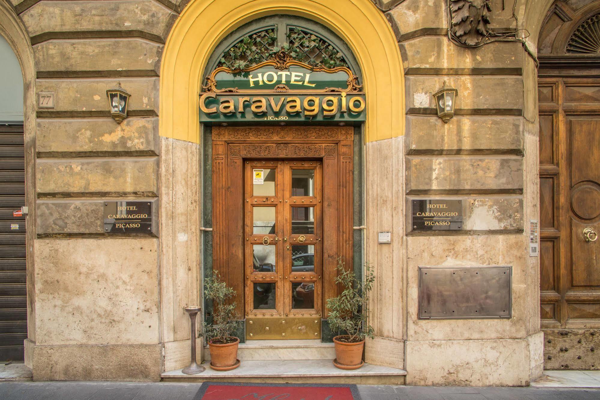 Hotel Caravaggio Rom Exterior foto